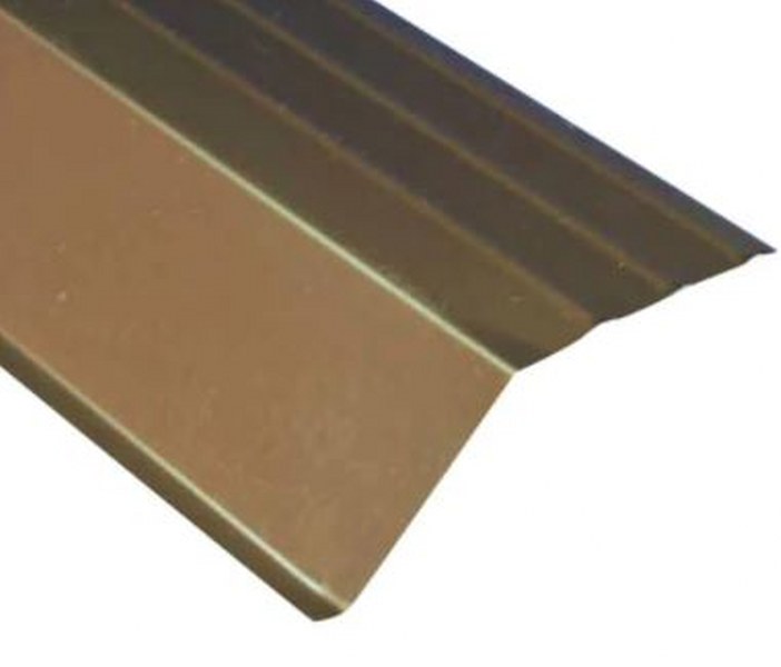 6 X 8' APRON FLASHING BROWN BB"